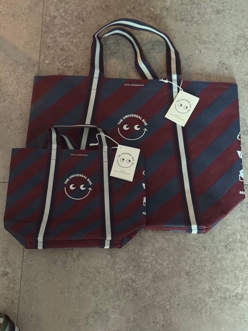 【新品タグ付】ロンドン本店限定 アニヤ・ハインドマーチ　ユニバーサルバッグセット アニヤ・ハインドマーチ」がついにオリジナルの“ユニバーサルバッグ”を