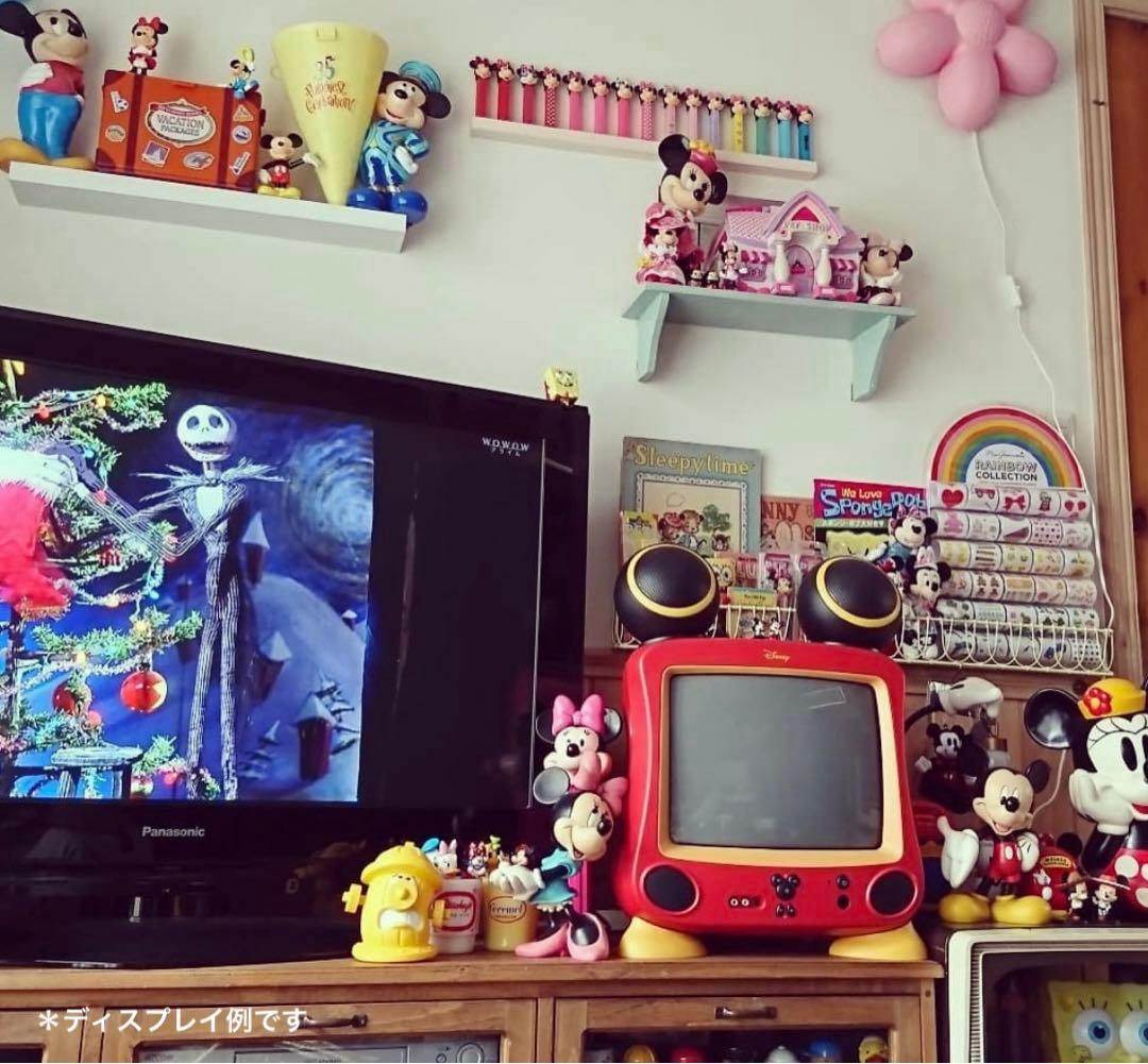 ディズニー 14型ブラウン管テレビ ミッキーマウス レトロ 当時もの