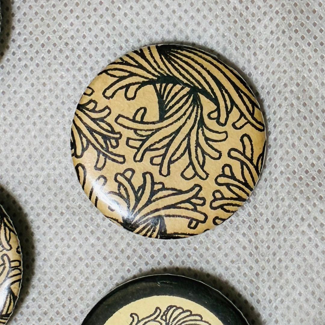 クリストファーネメス 缶バッジ バッチ 7個セット 縄柄 イギリス