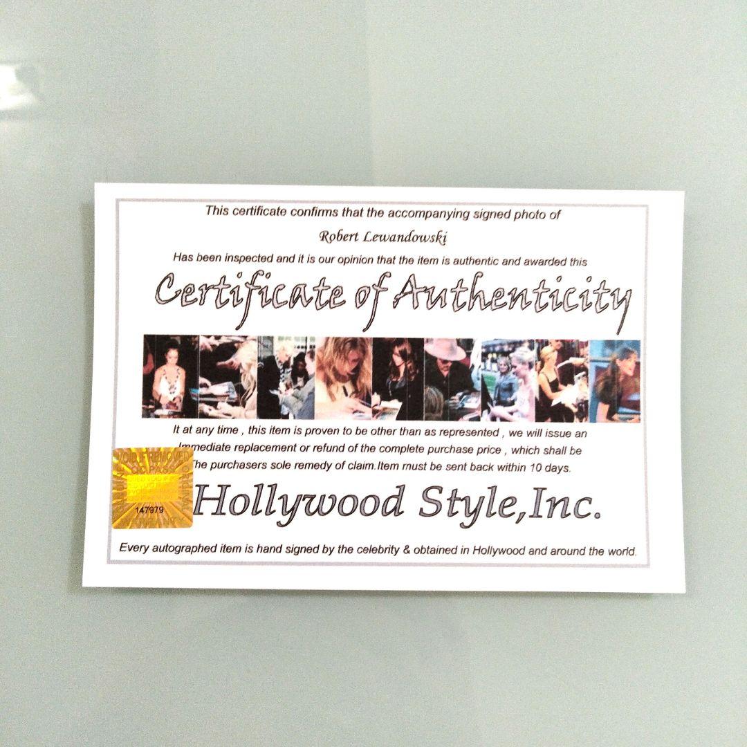 セール中…ロベルト・レヴァンドフスキ直筆サイン入り超大型写真