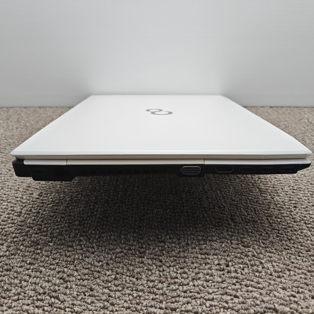 メモリ2倍Windows11✨薄型ターボ リカバリ済 富士通ノートパソコン