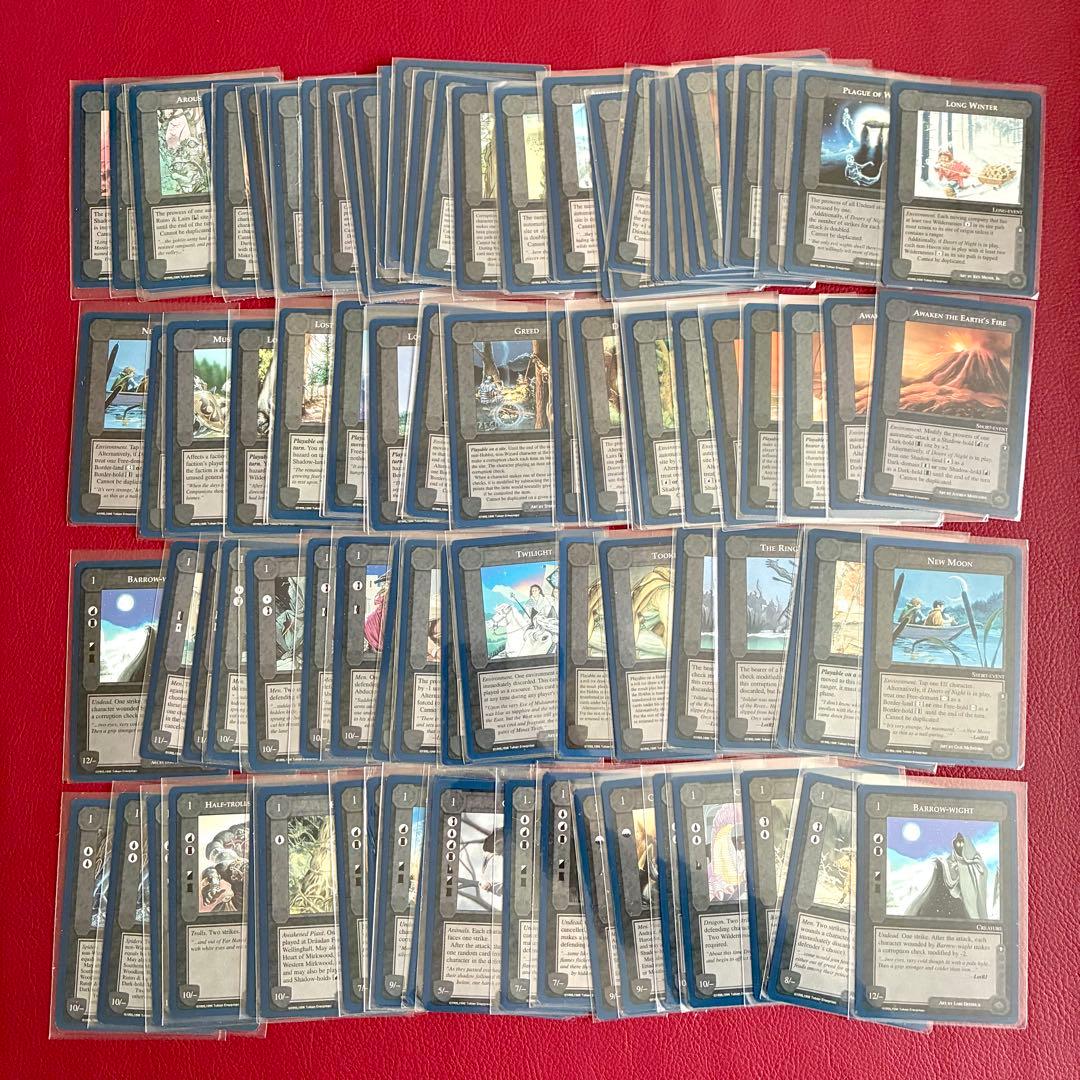 ミドルアース カード ザ・ウィザード ccg 指輪物語 まとめ売り - メルカリ