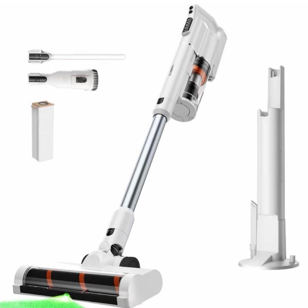 掃除機 コードレス 自動ゴミ収集ドック ゴミがわかるグリーンLEDライト Amazon.co.jp : 掃除機 コードレス【業界初、自動 ゴミ収集ドック