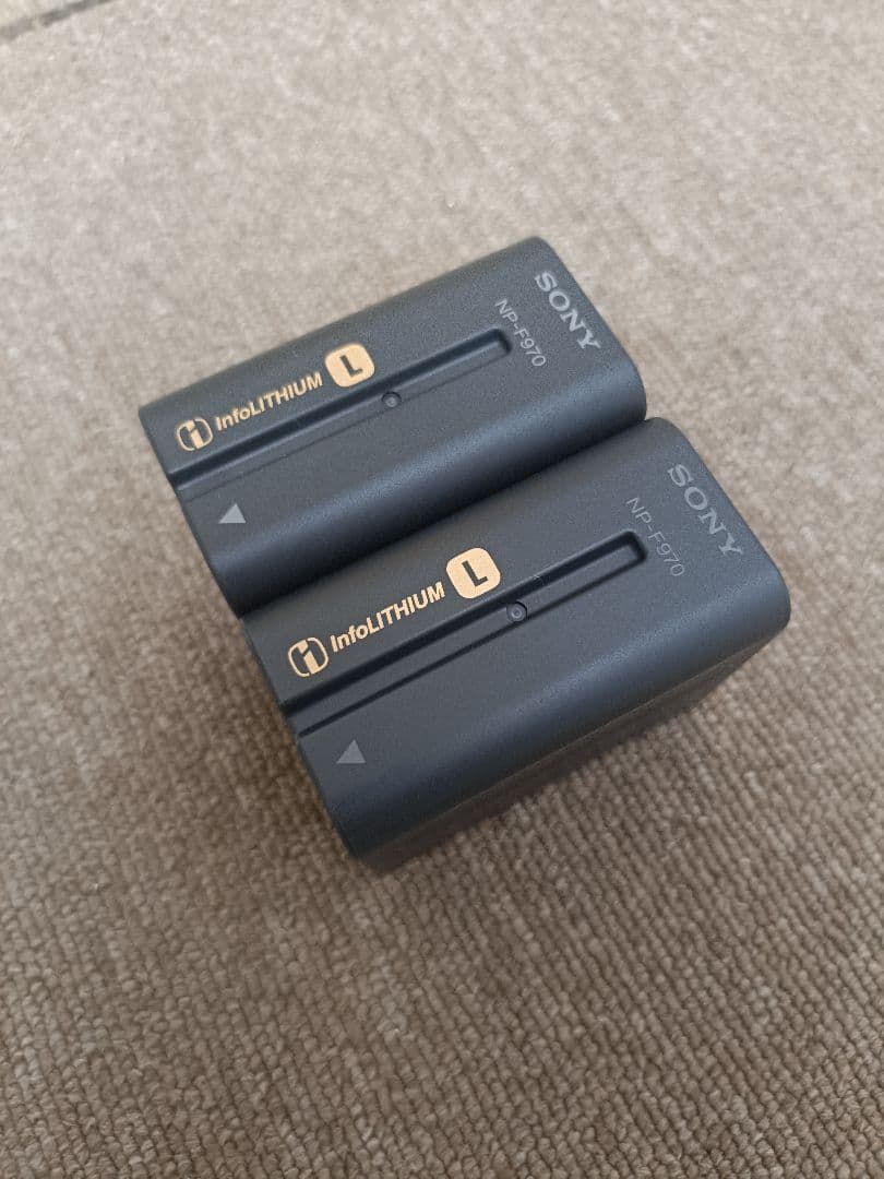 SONY リチャージャブルバッテリーパック NP-F970 2個 当店1年保証】 SONY NP-F970 リチャージャブルバッテリーパック 2個