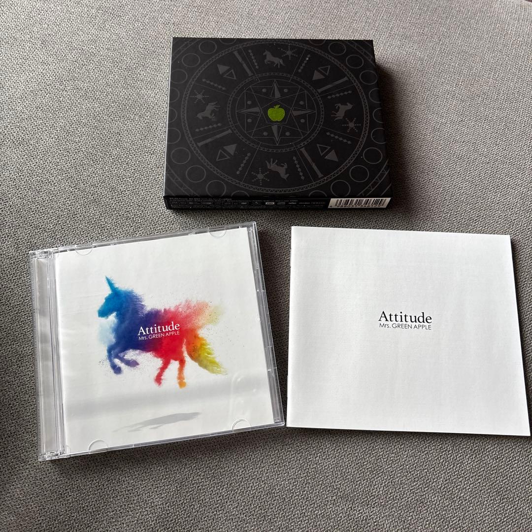 Mrs. GREEN APPLE ミセス Attitude初回限定盤 Amazon.co.jp: Attitude(初回限定盤)(DVD付): ミュージック