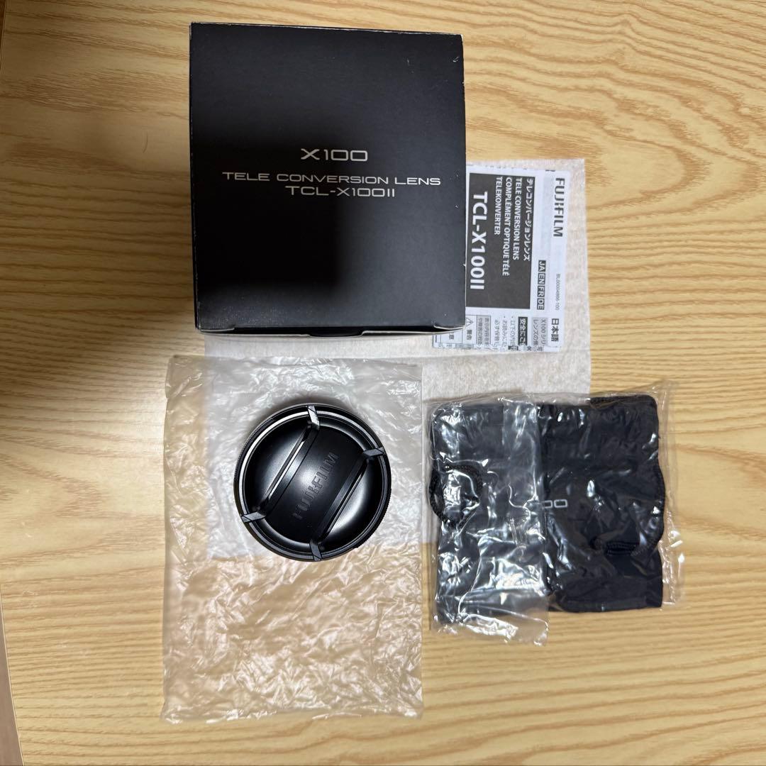 fujifilm TCL-X100 ii Fujifilm TCL-X100 II Tele Conversion Lens (Black & Silver)