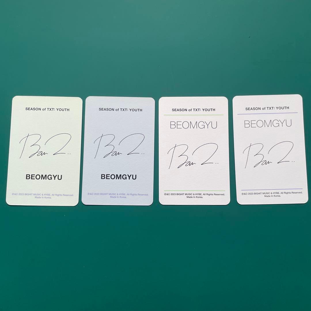 TXT youth チェボムギュ トレカ - メルカリ