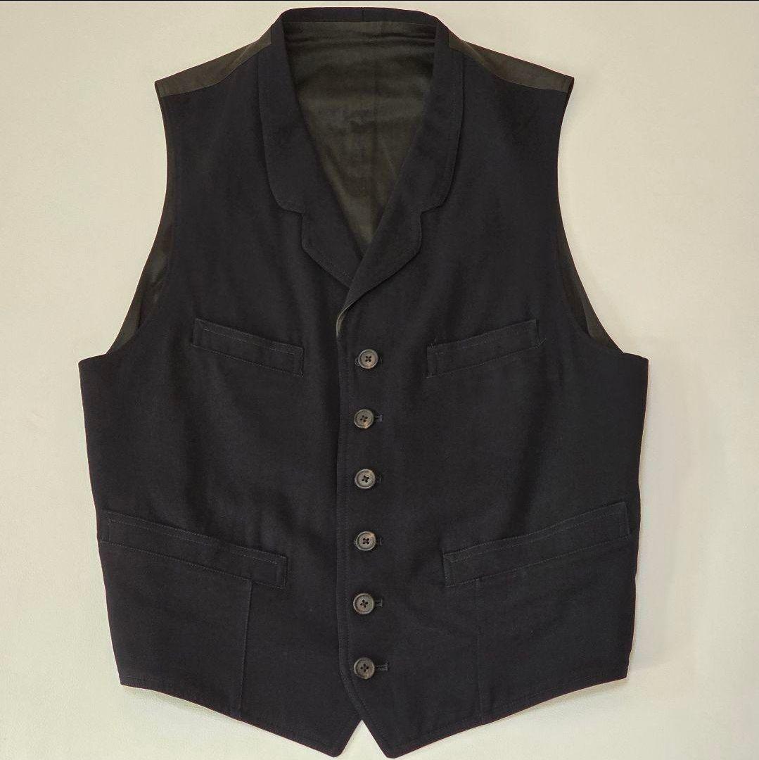 希少 匿名配送 Y's for men ワイズフォーメン 襟付 ベスト Y's for men（ワイズフォーメン） Ys for men(ワイズフォーメン) 90S