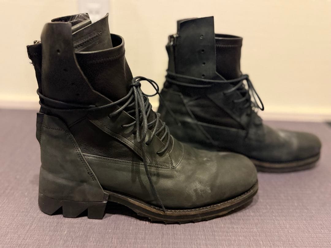 チンツィア・アライア（CINZIA ARAIA） レザーブーツ メンズ42 - メルカリ