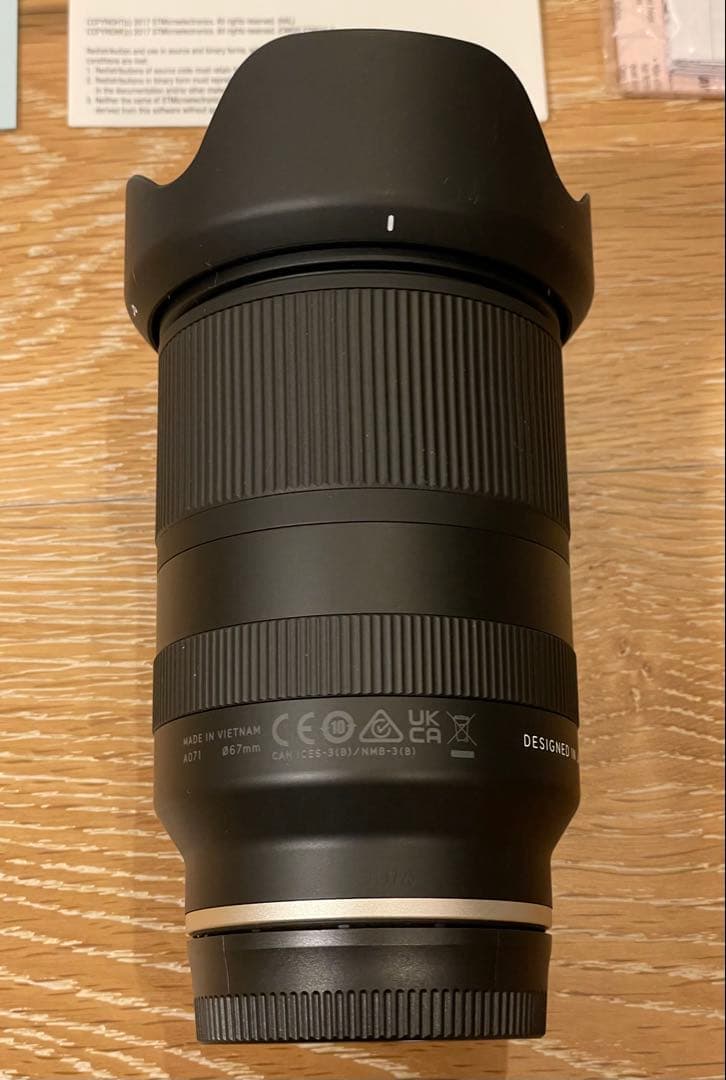 【美品】　TAMRON 28-200mm F2.8-5.6 Di III RXD