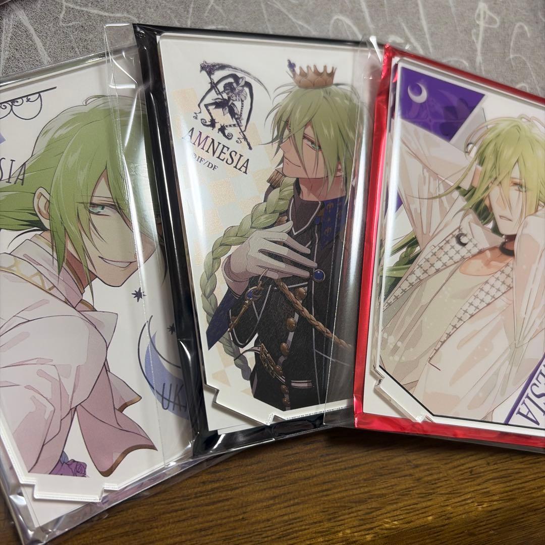 AMNESIA アムネシア バレンタイン アクスタ 3種セット ウキョウ - メルカリ