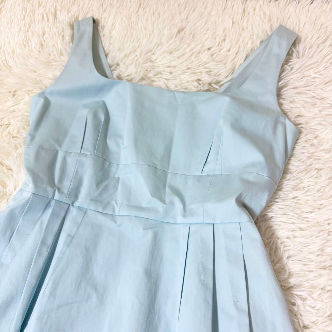 FOXEY BOUTIQUE フォクシー ミントブルー Aラインワンピース 40 - メルカリ