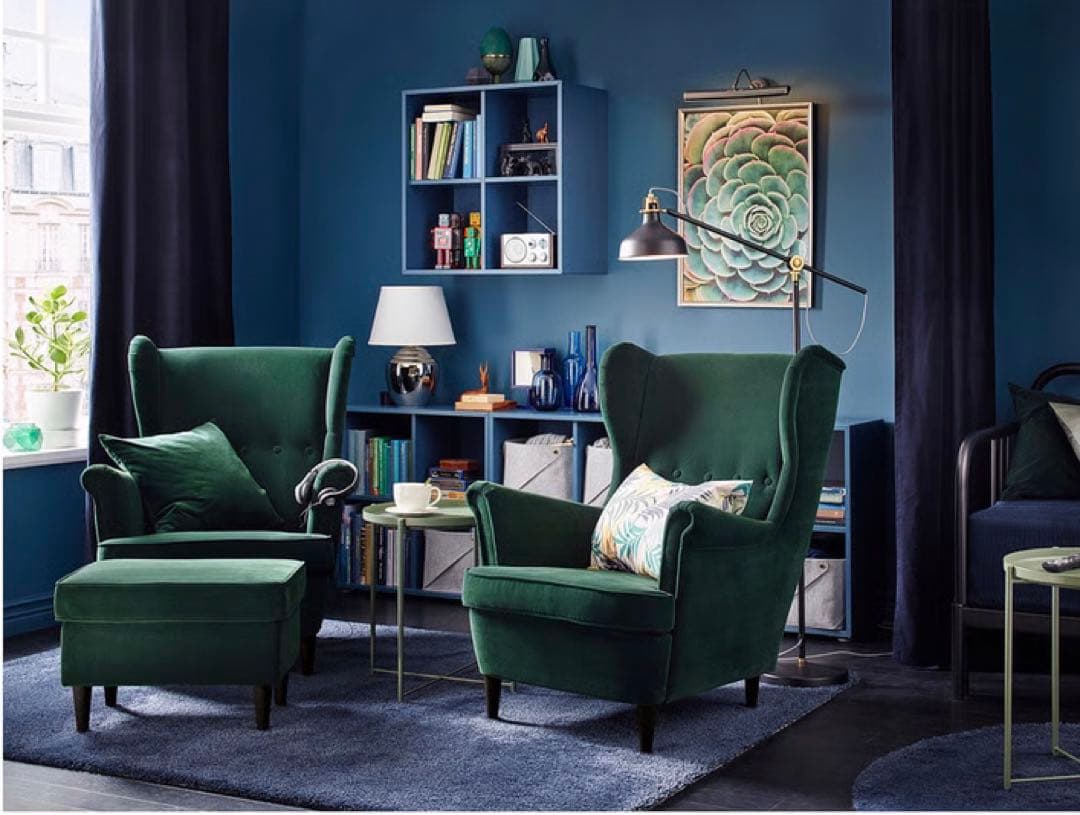 IKEA STRANDMON/ストランドモン カバー付(近隣配達応相談) - メルカリ