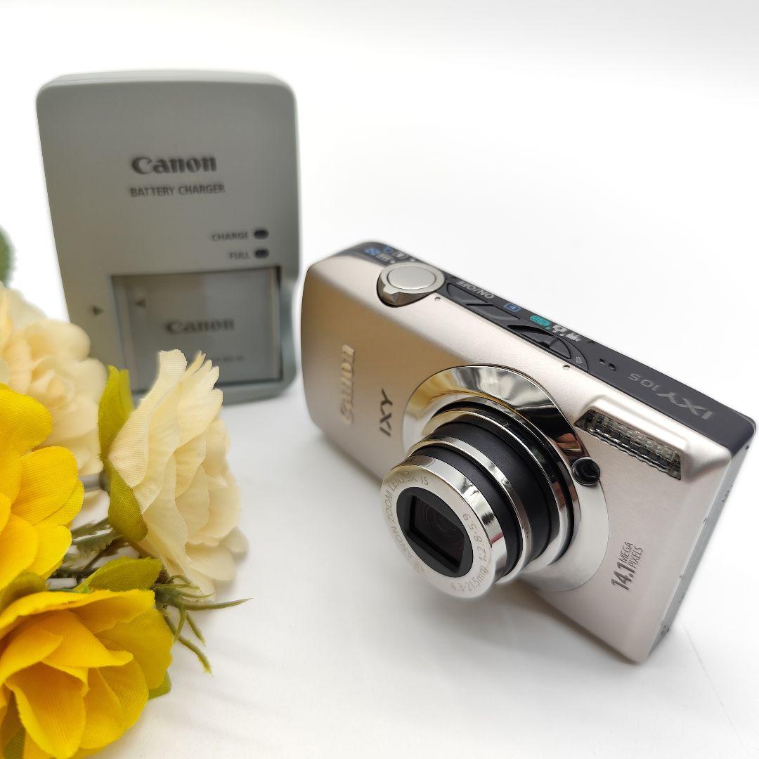 未使用級 Canon IXY 10S ゴールド デジカメ 希少 14.1MP