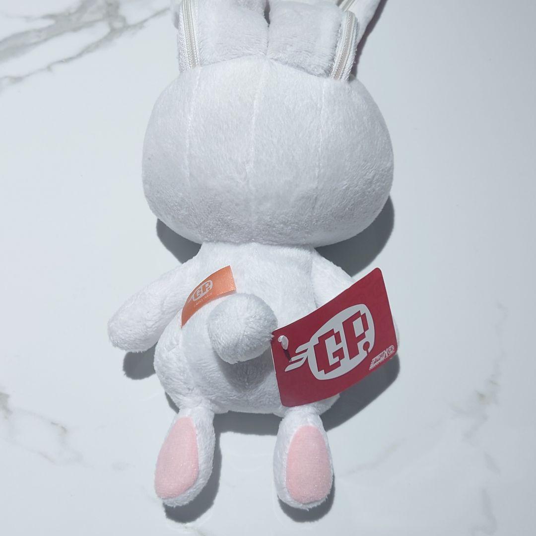 チャックスGP 汎用うさぎ デュアルペンポーチ 汎用ホワイト（ペン