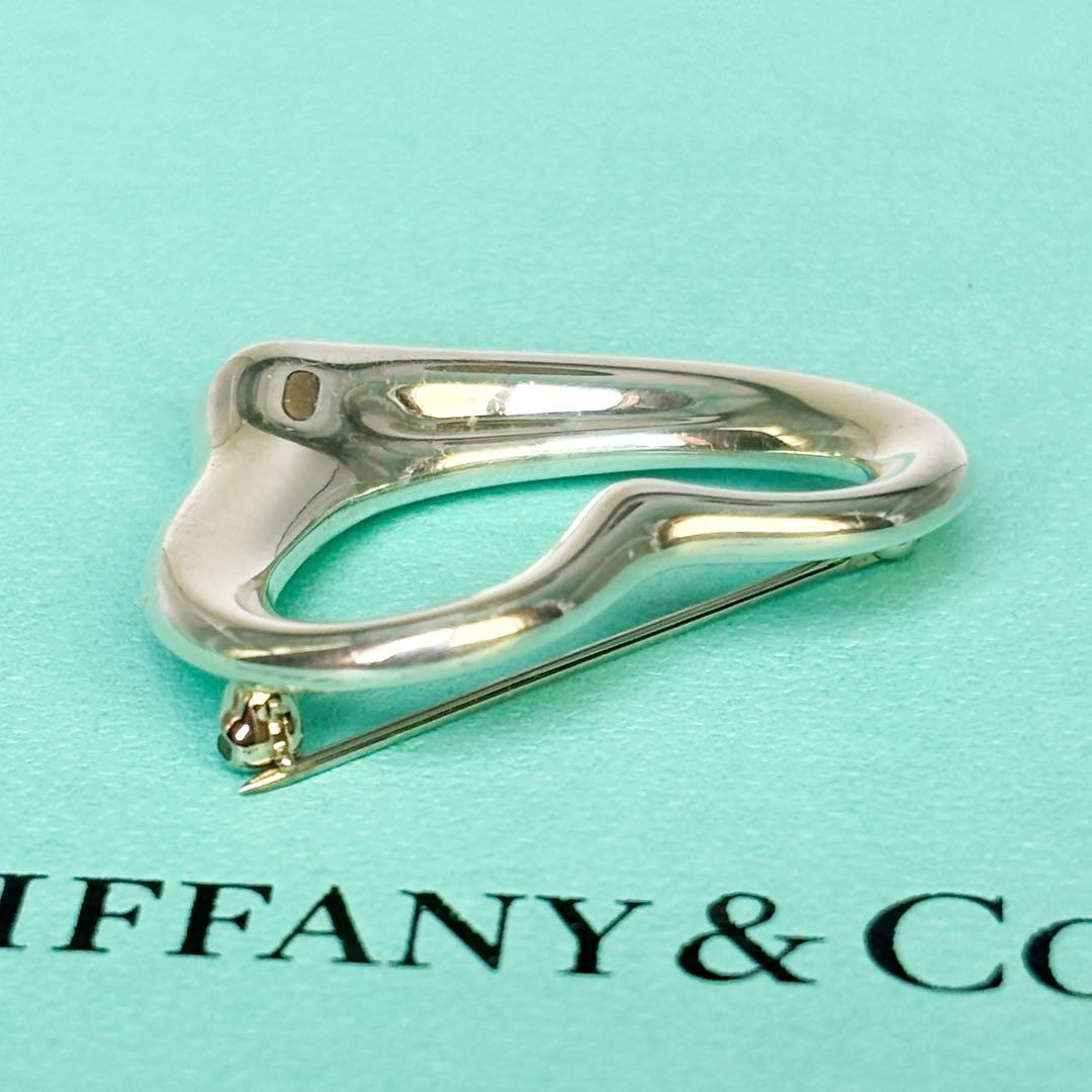 大サイズ☆ティファニー エルサ・ペレッティ オープンハート ブローチ