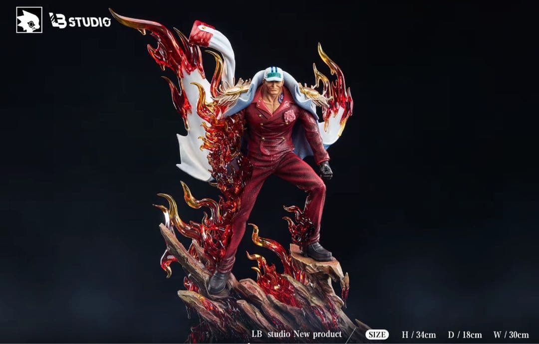 ONE PIECE ワンピース 赤犬サカズキ【大将】 ガレージキット