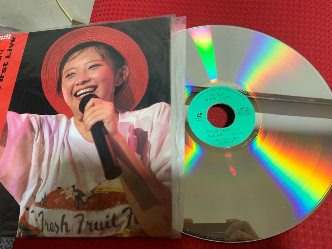 『送料無料！』『高橋由美子LD』1stライブ　美品