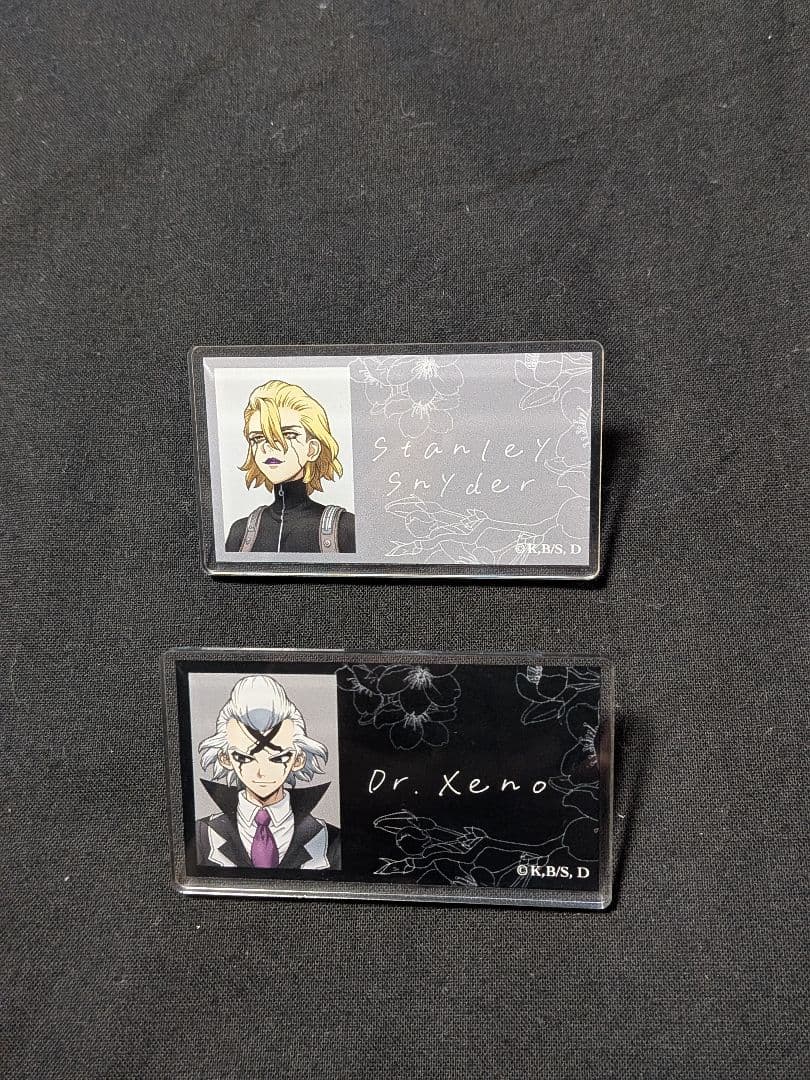 Dr.STONE ゼノ＆スタンリー アクリル名札プレート - メルカリ
