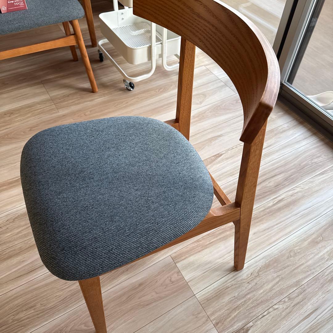 unico(ウニコ) TOVE(トーヴ)チェア ネイビー② - メルカリ