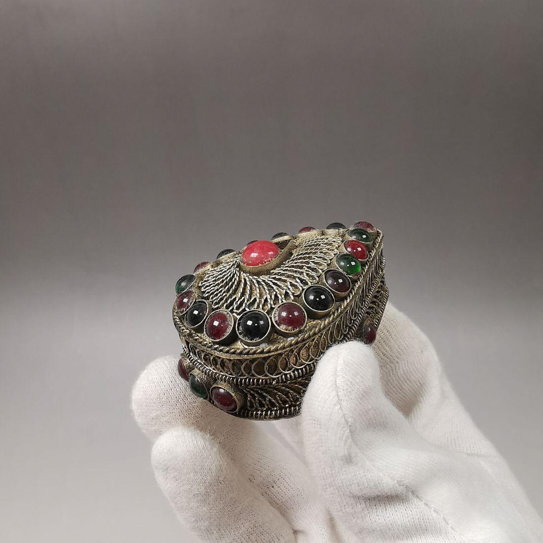 1048 希少！アンティーク リモージュボックス 小物入れ 骨董 5個セット