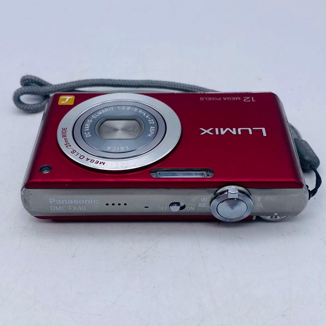 動作品 Panasonic LUMIX DMC-FX40 - メルカリ