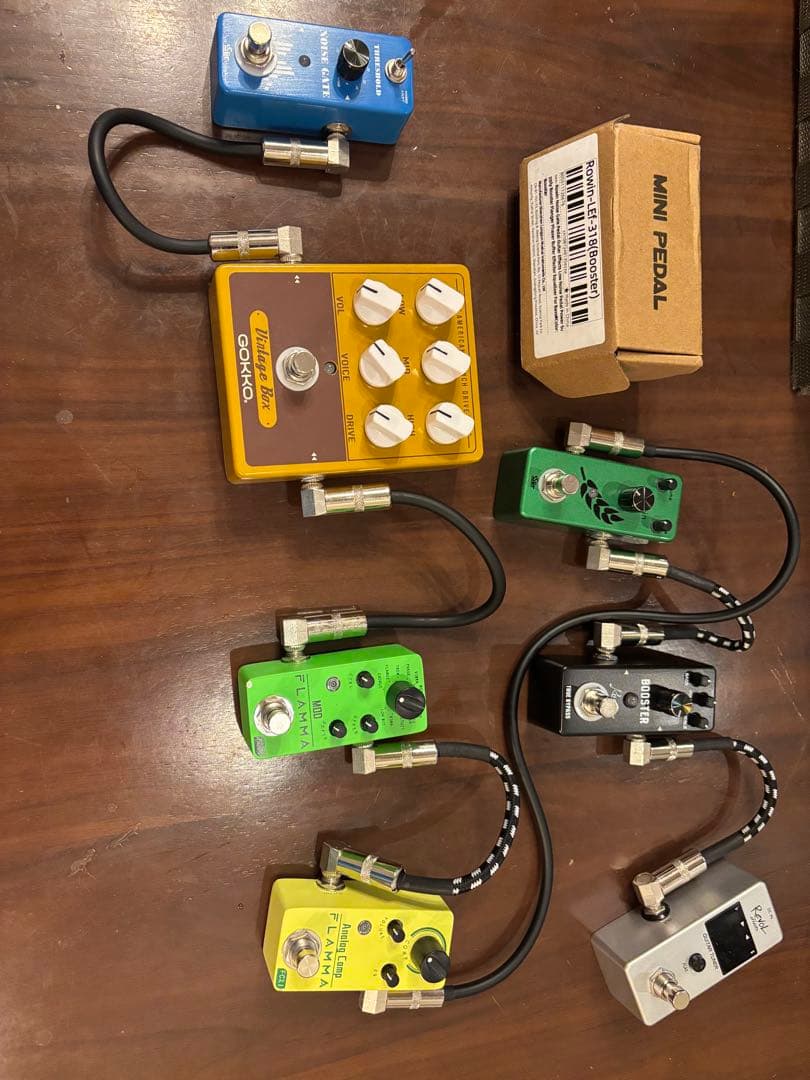 ギターエフェクター　お得なセット（7つのエフェクターセット、パッチケーブル付) 楽天市場】【楽天ランキング1位獲得！】CANARE 【 選べるカラー！3本