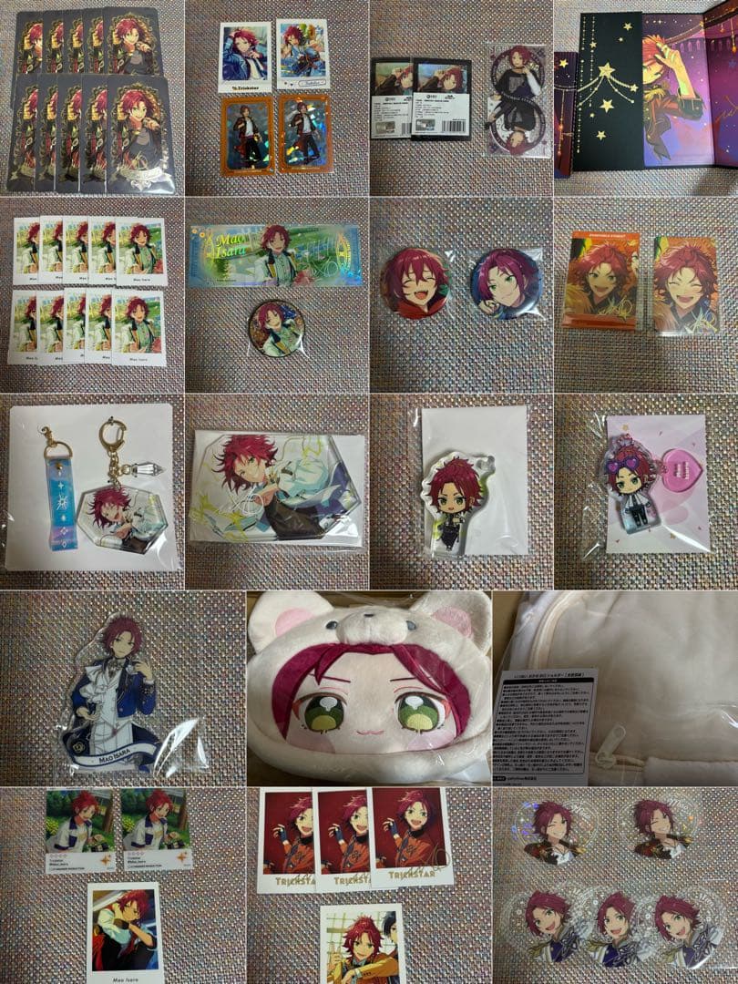 あんスタ　衣更　真緒　まとめ売り　いつぬい おかおBIGショルダー　他 いつぬい おかおBIGショルダー[NEW DIMENSION/OTHER CHARACTERS