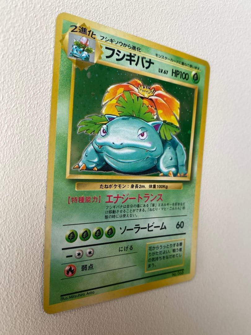 【最初期】フシギバナ 星マークなし No.68 エラー 旧裏 希少