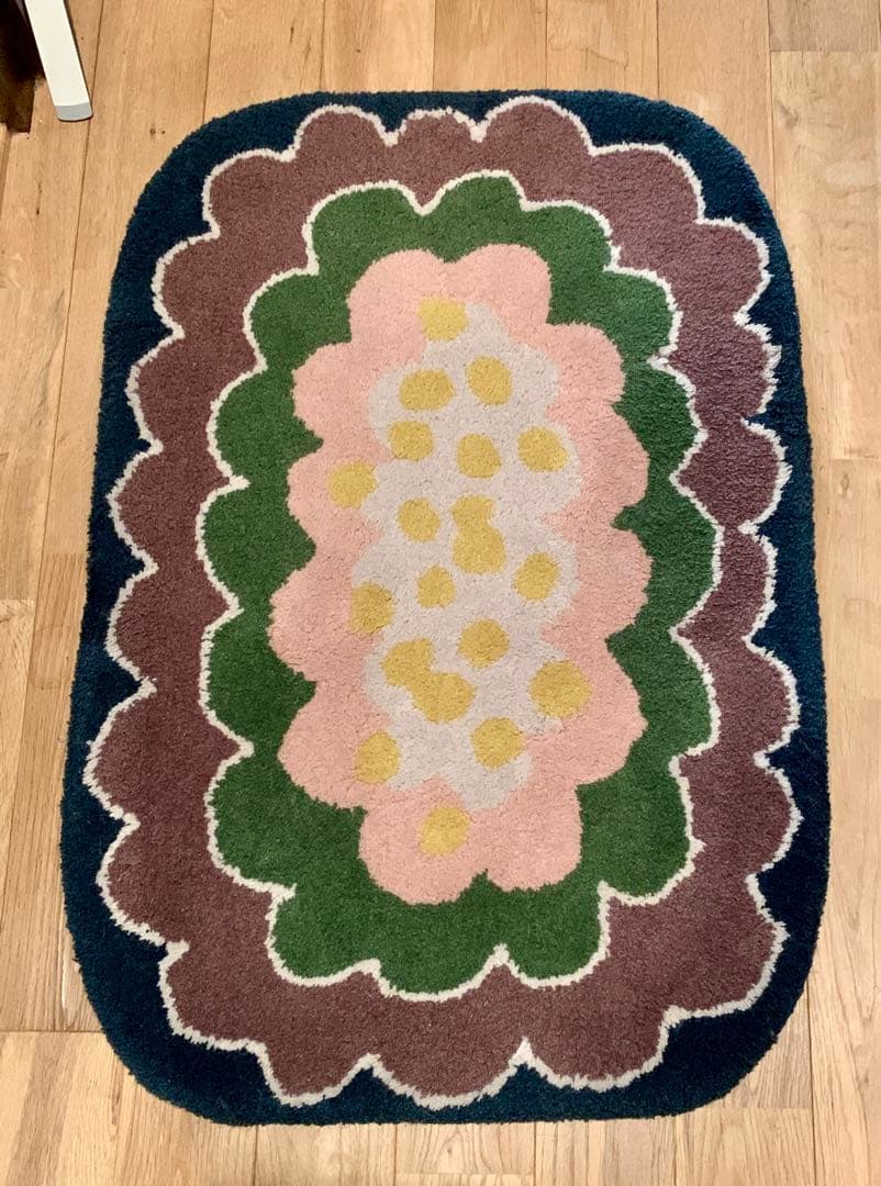 mina perhonen ミナペルホネン pudding ラグ 石田ゆり子 - メルカリ