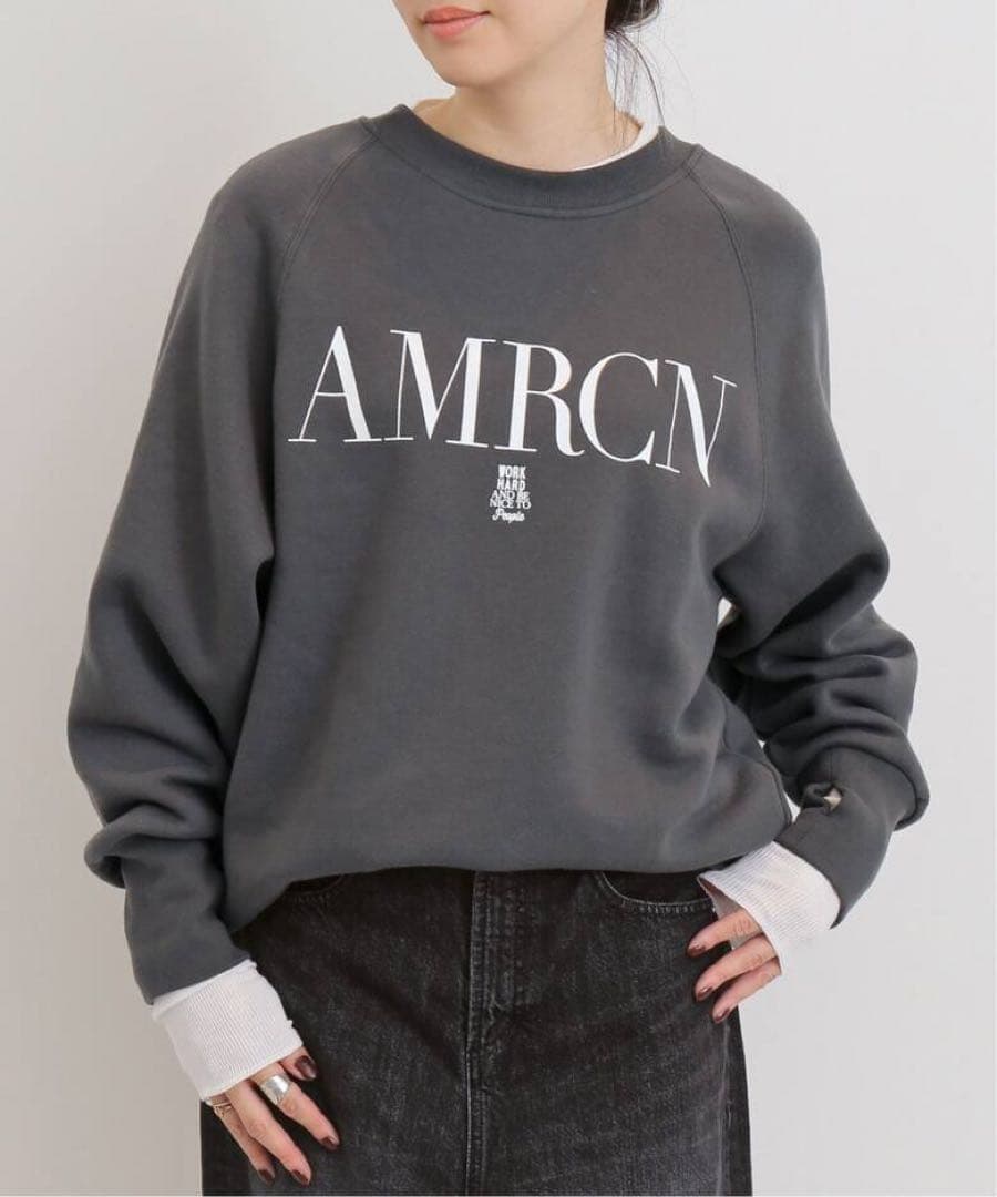 新品】L'Appartement アメリカーナ CREW NECK SWEAT - メルカリ