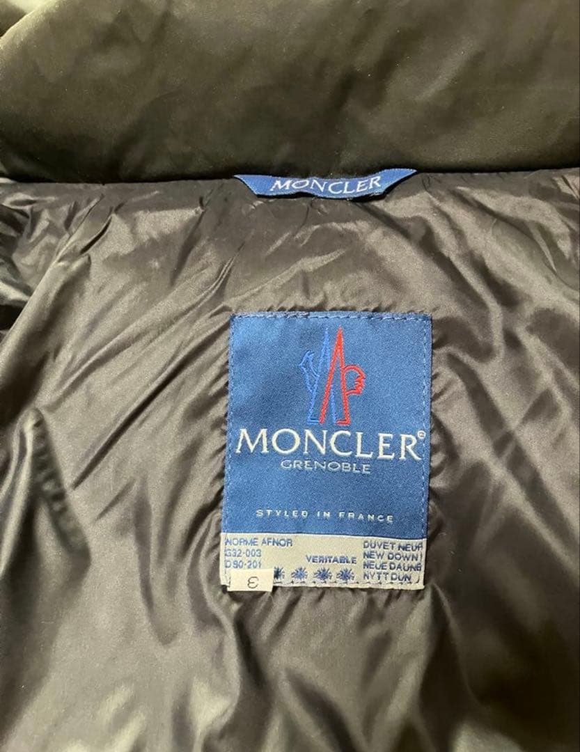 e*e様 モンクレール パリス 青タグ 初期 ブラック サイズ3 - メルカリ