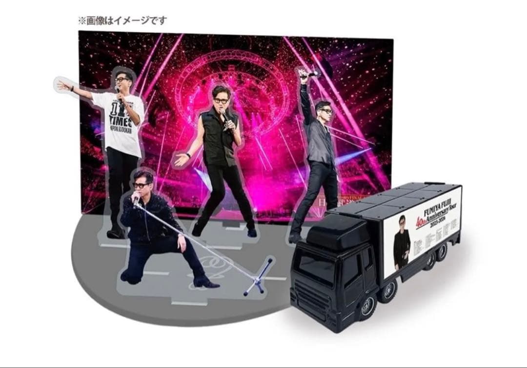 藤井フミヤ 40th ツアトラ アクスタ4つ L108439852 - ミュージシャン