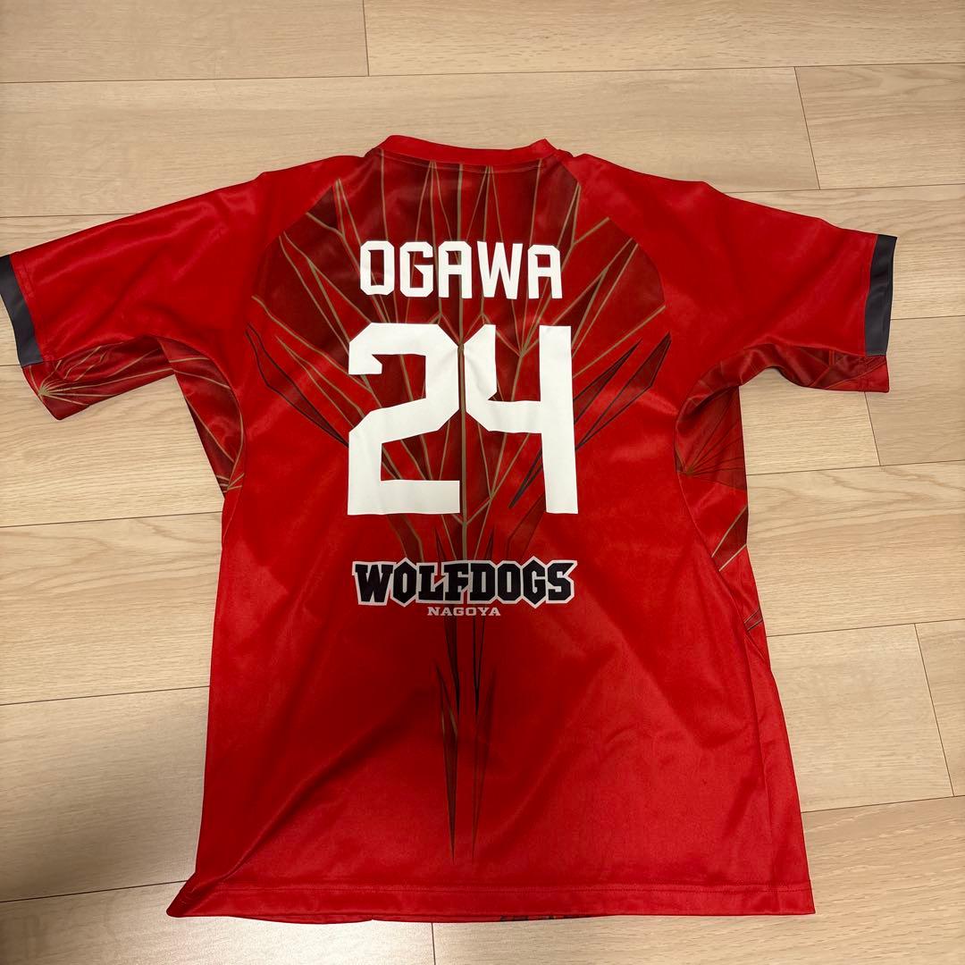 ウルフドッグス名古屋 24 小川智大 ユニフォームTシャツ