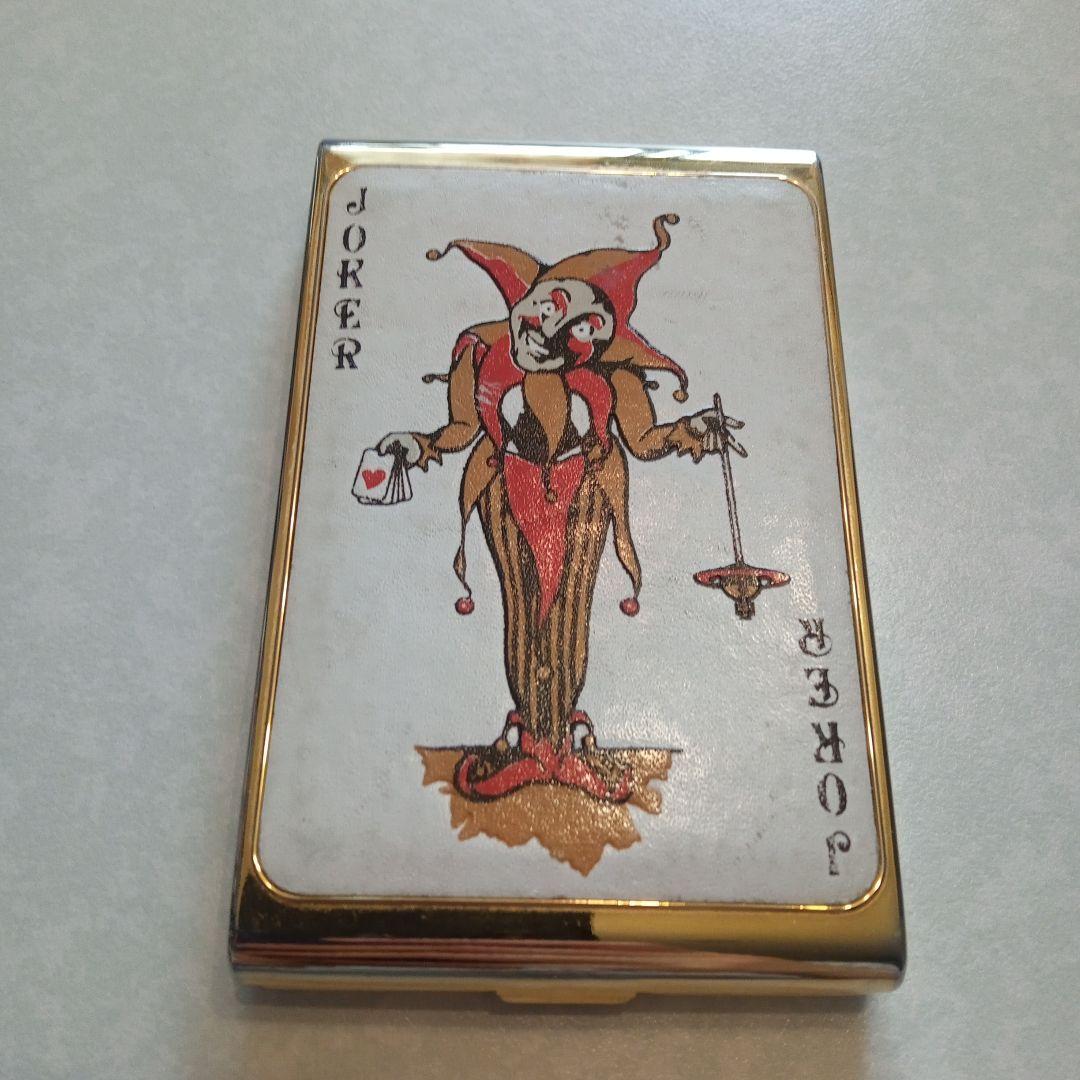 ヴィヴィアンウエストウッド ジョーカー柄の名刺入れ シガレットケース