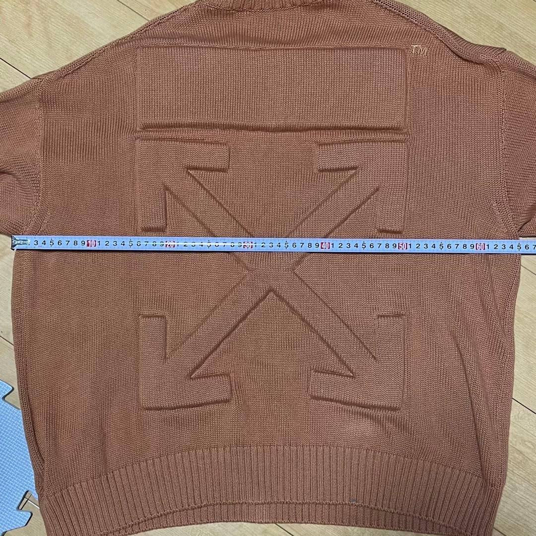 offwhite バックアローエンボスニット シュプリーム - メルカリ
