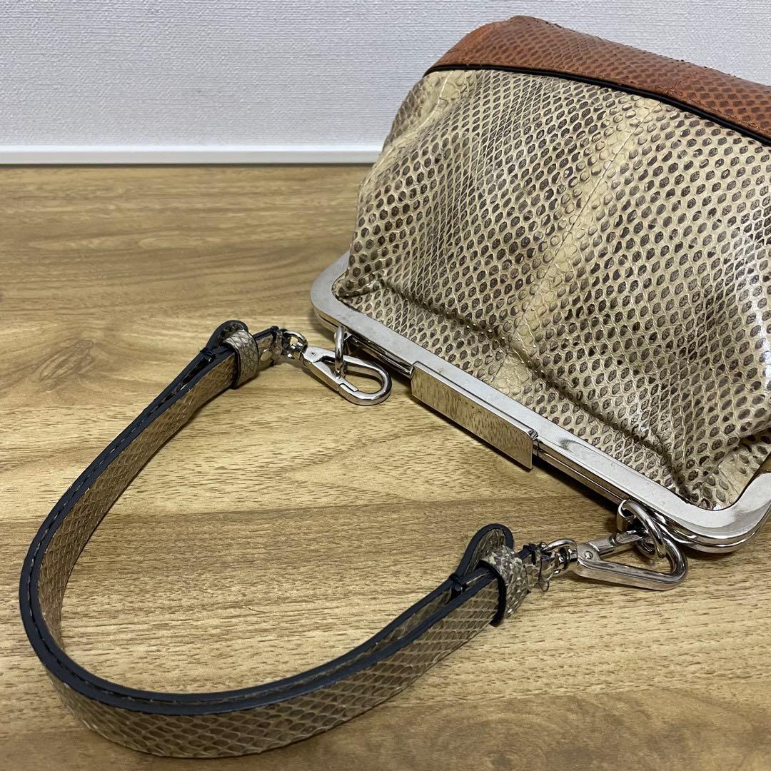 《極美品》MARNI （マルニ ）レザー セミショルダーバッグ ブラウン系