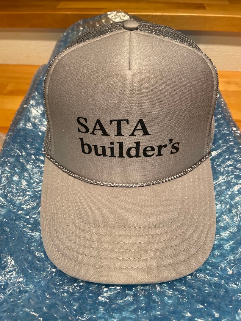 SATA builder's グレー メッシュキャップ　佐田ビルダーズ 2026年最新】佐田 キャップの人気アイテム - メルカリ