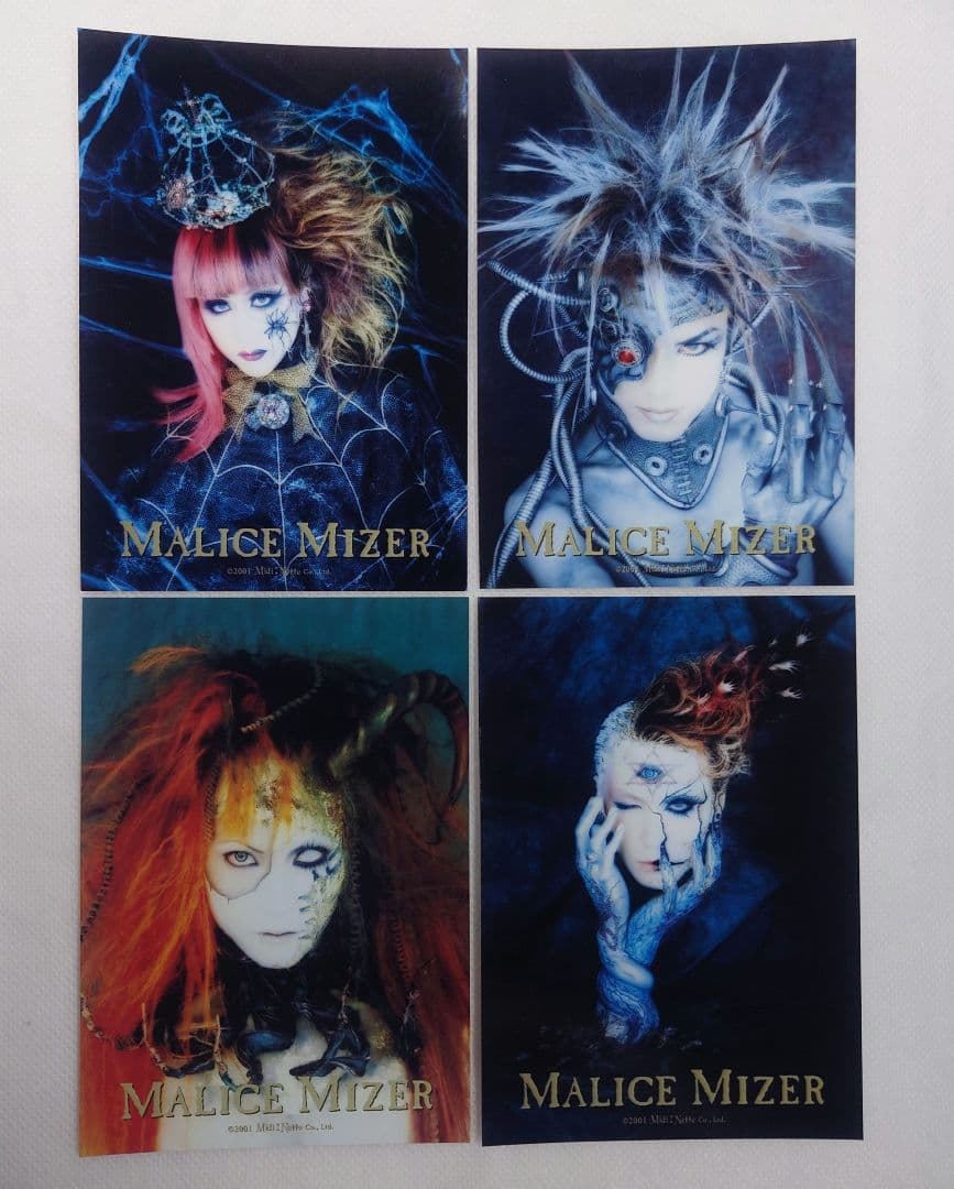 MALICE MIZER 公式 写真4枚セット - メルカリ
