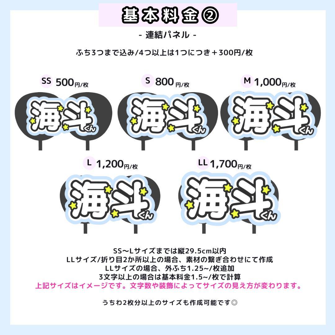 3/10 まほちゃ】あ様 うちわ文字オーダー うちわ屋さん 文字パネル