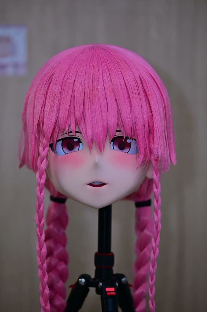 即納 全頭マスク 我妻由乃 2個顔交換コスプレ 着ぐるみkigurumi - メルカリ