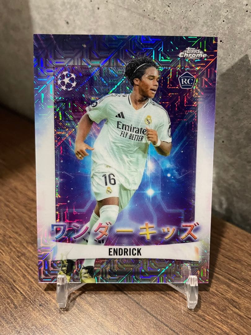 2025 Topps UEFA 日本版 RC エンドリッキ ワンダーキッズ - メルカリ