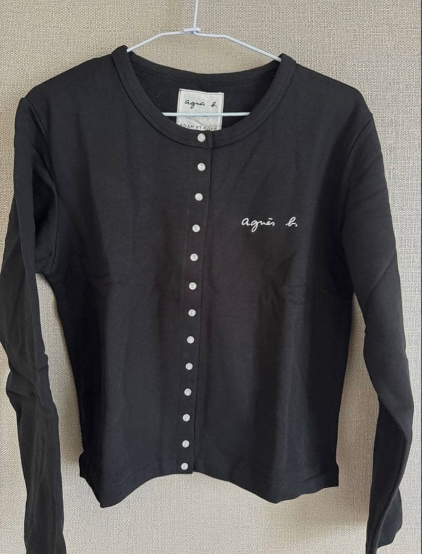 新品 agnes b.× ADAM ET ROPE裏起毛 カーディガン