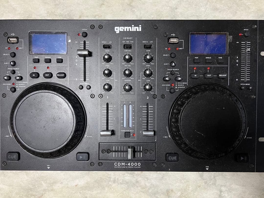 gemini CDM-4000 DJコントローラー