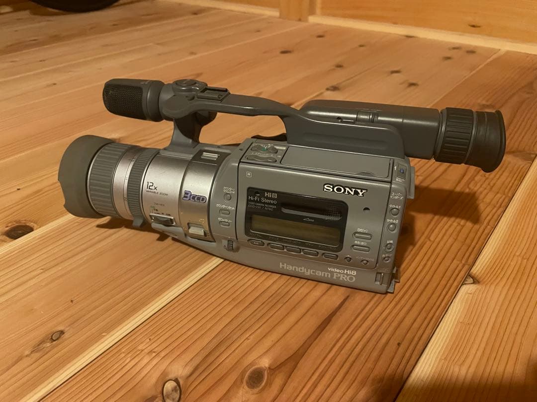 SONY CCD-VX1 レア　現状品　ビデオカメラ　hi8 handycam Yahoo!オークション -「sony ccd-vx1」の落札相場・落札価格