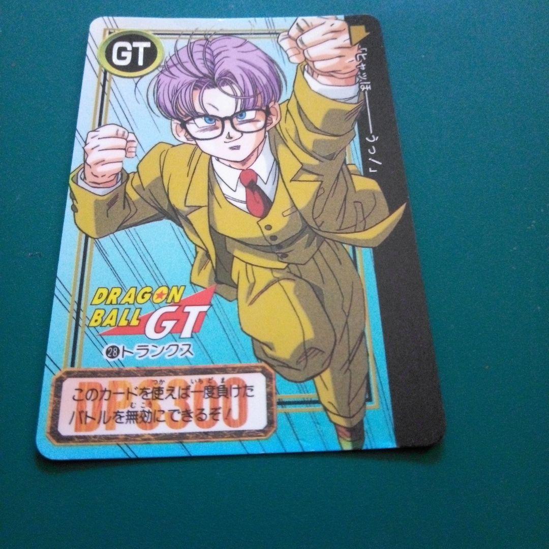 値下げ‼️ドラゴンボールGT トランクス カード 1996年 - メルカリ