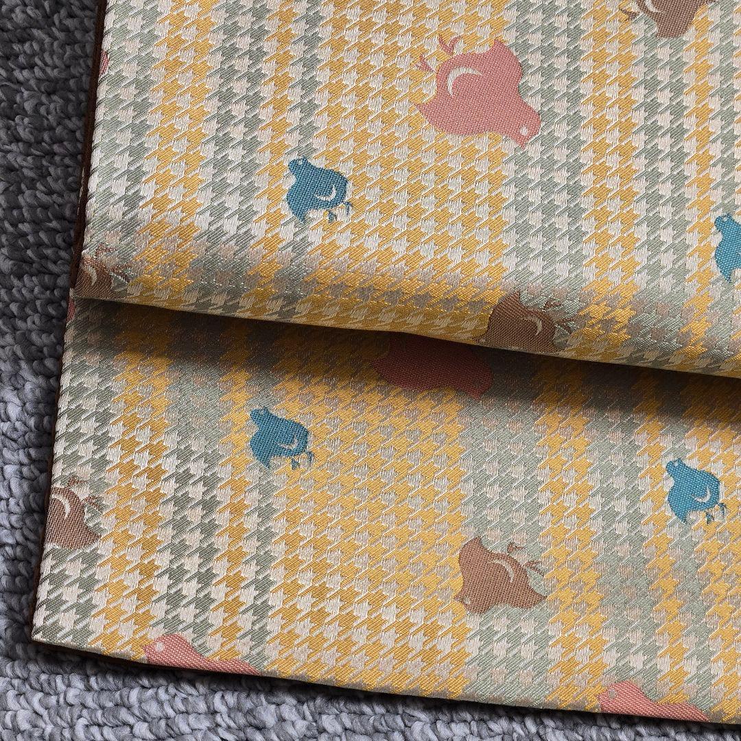 豆千代モダン 名古屋帯 千鳥 ひよこ - 着物・浴衣人気 商品 通販