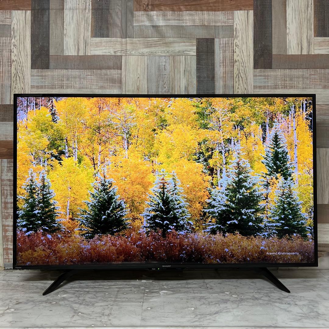 全国送料込❣️シャープ50V型4K液晶 テレビ AQUOS 2番組同時録画可 AQUOS シャープ 50V型 4K液晶テレビ FN2ライン 4K 4T-C50FN2 アクオス