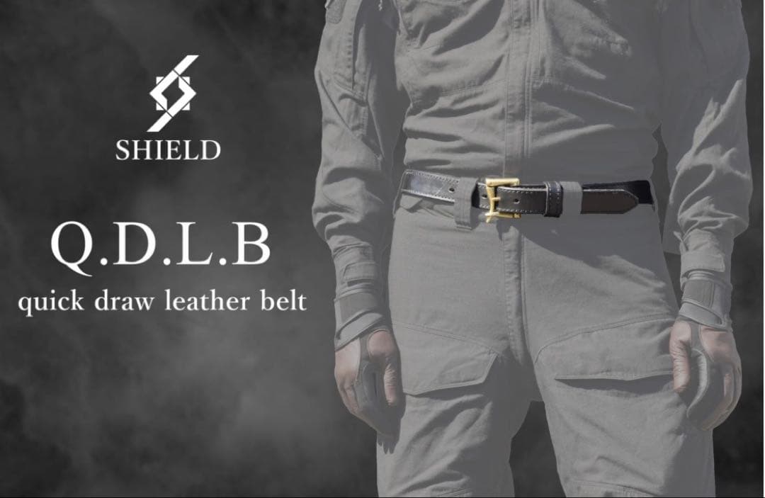 時計 SHIELD QDLB Quick draw leather belt 特殊部隊向け装備品通販サイト｜田村装備開発