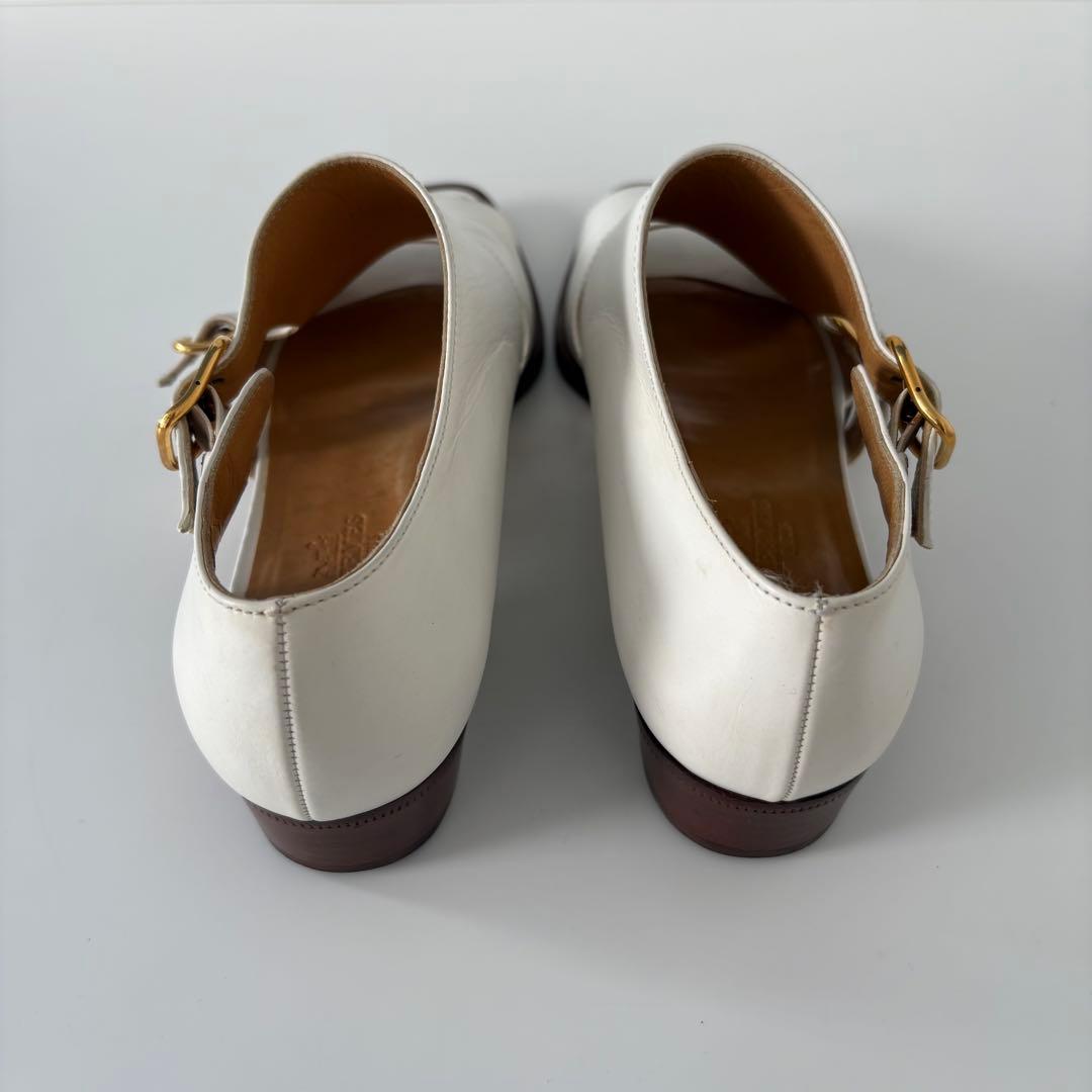 HERMES エルメス ストラップ サンダル 36 ハーフ